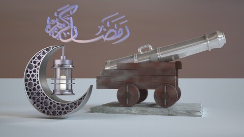 3D Design for Ramadan