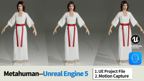 LiYiTong- Chinese film and television actors--Metahuman/Unreal engine 5