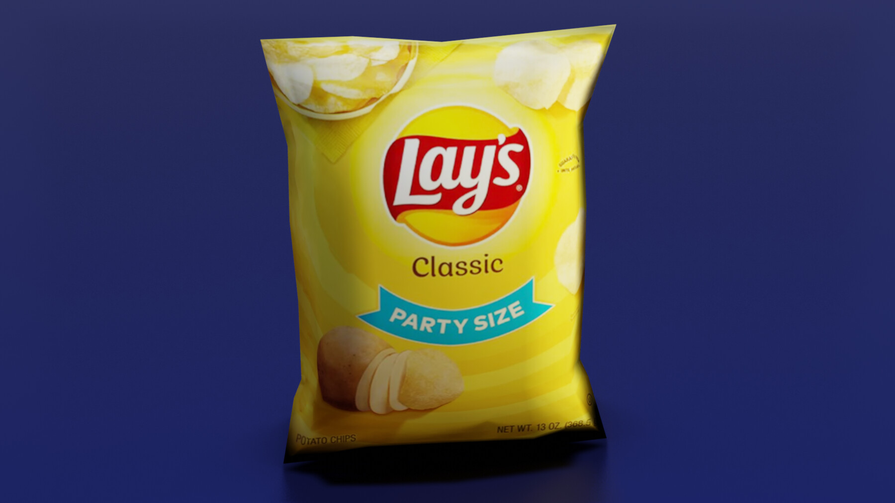 ArtStation - Lays chips low poly 3d model | Game Assets