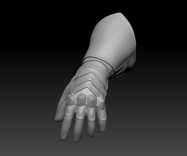 ArtStation - Knight bracers gloves | Resources