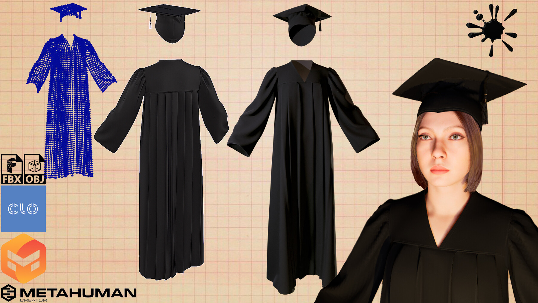 Judicial Robe - University Cap & Gown