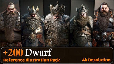 200 Dwarf Reference Pack | 4K | v.15