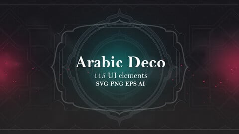 Arabic Deco UI