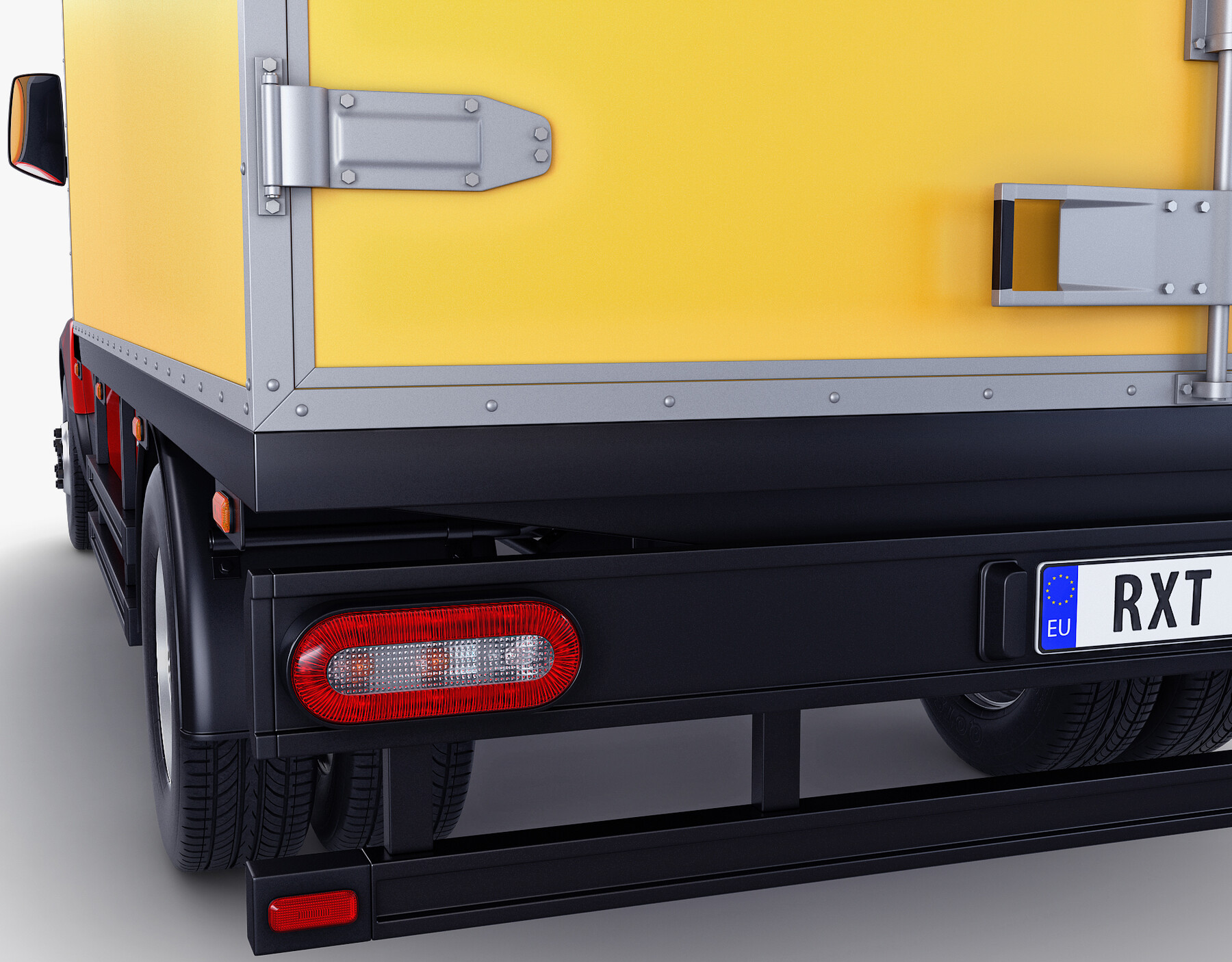 ArtStation - Generic Box Truck M 3 | Resources