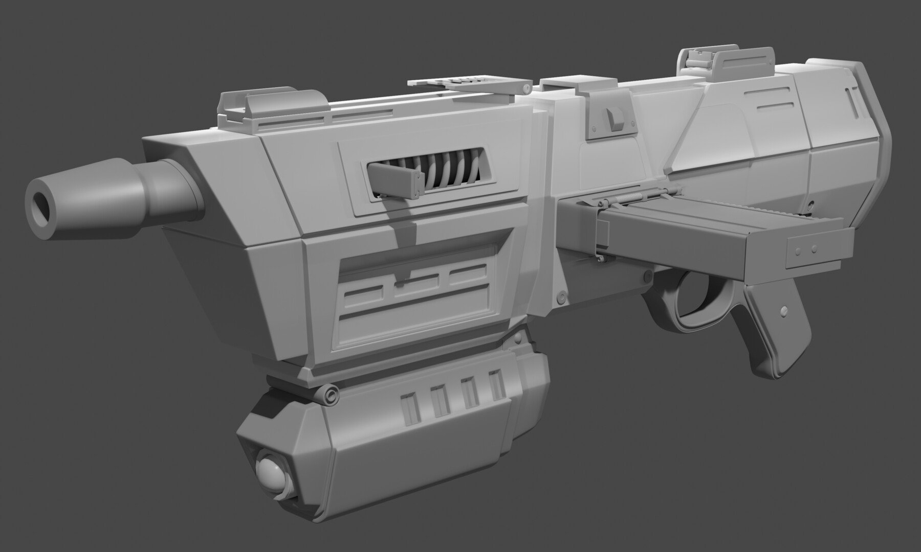 ArtStation - DC17M Republic Commando Blaster Rifle STL | Resources