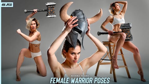 496 Female Warrior Poses