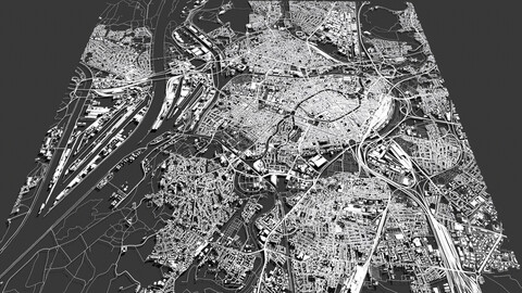 Cityscape Strasbourg France