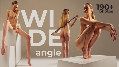 190+  Female Body Wide Angle Reference Photos for Daily Sketching