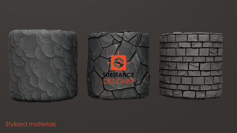Stylized materials