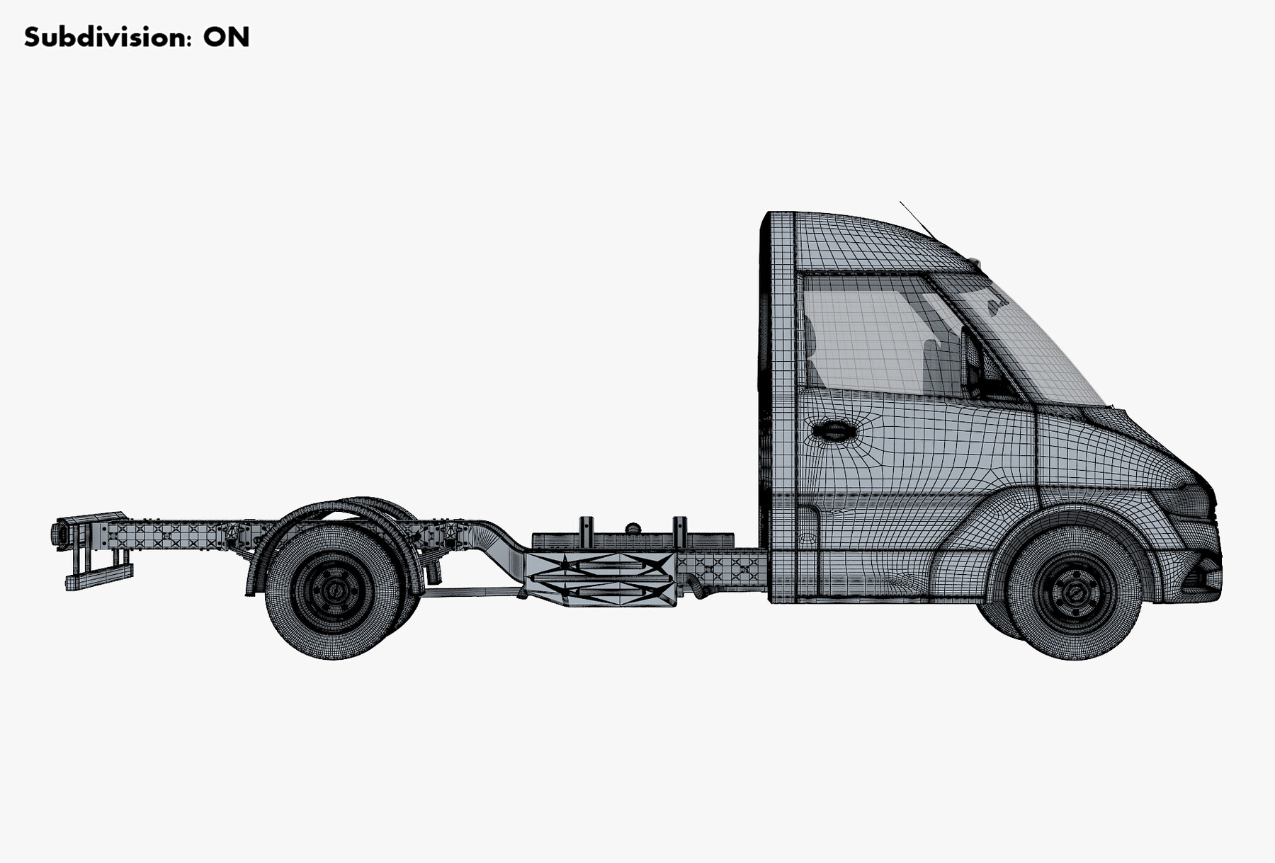 ArtStation - Generic Truck Chassis Frame M 2 | Resources