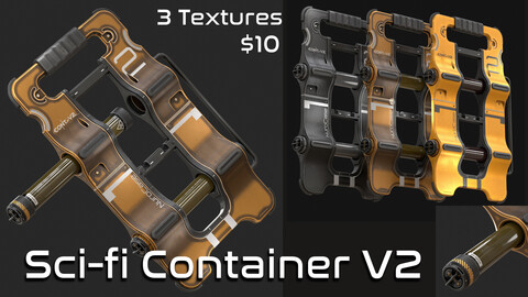 Sci-fi Container V2 PBR