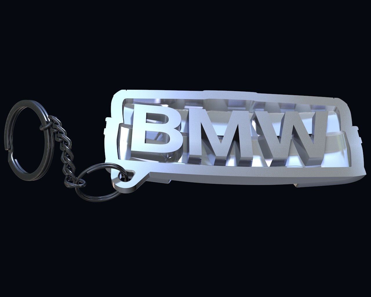 ArtStation - BMW e30 Mascot, Keychain, Keyring STL file 3D print. (v2)