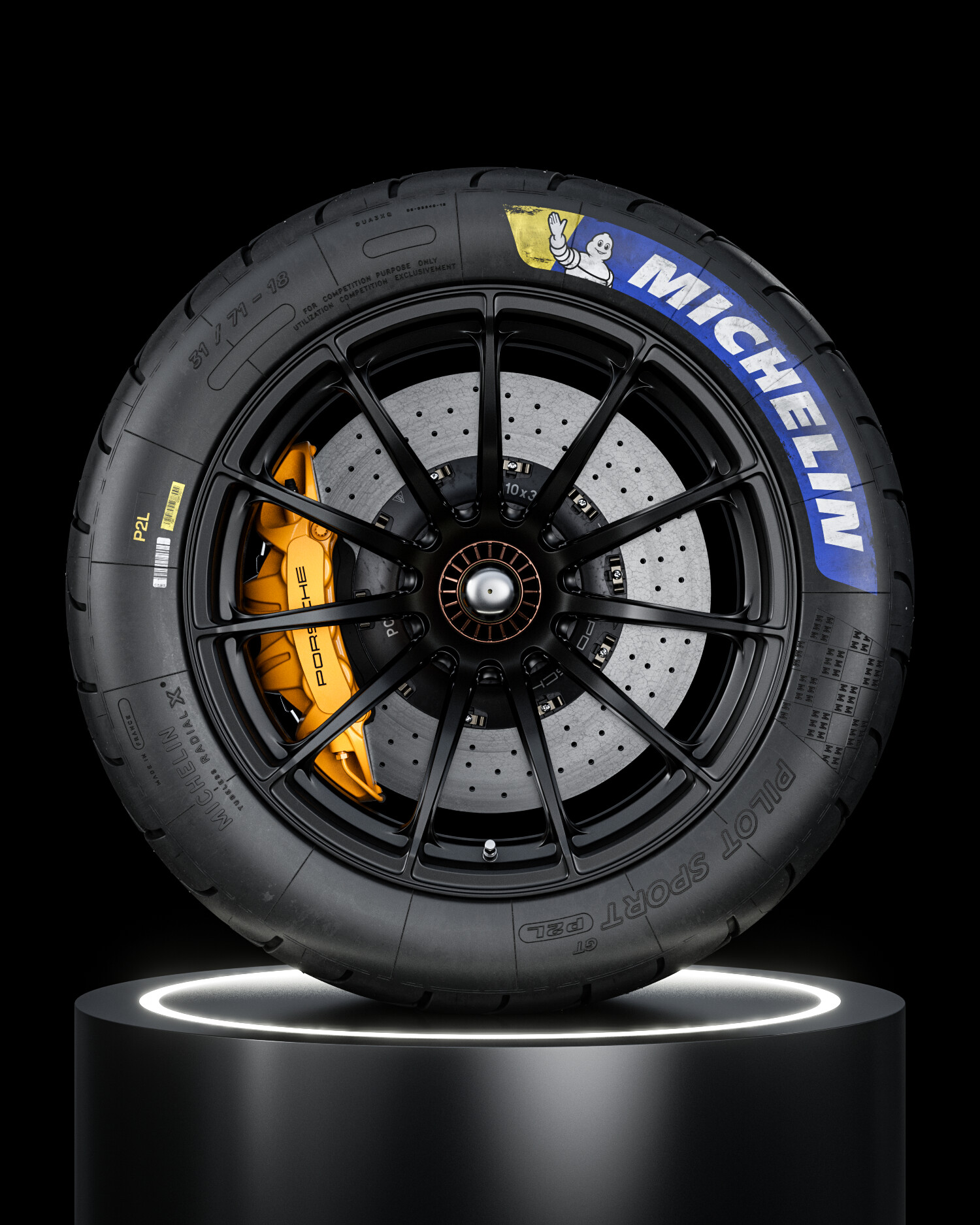 ArtStation - MICHELIN® PILOT® SPORT GT P2L • 31/71–18 (Real World ...