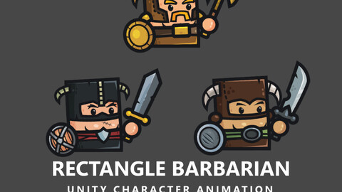 Rectangle Barbarian 3-Packs