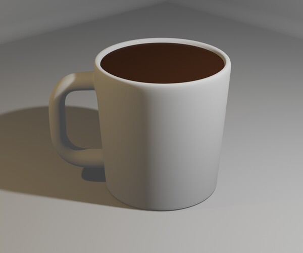 ArtStation - Blender Mug Free 3D Model for Blender