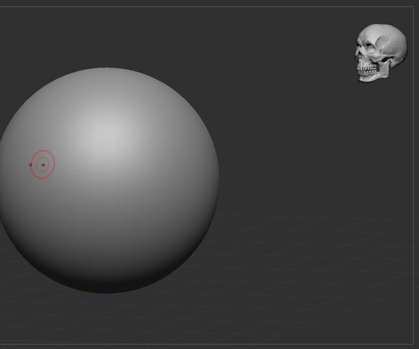 ArtStation Skull For Zbrush CamView Resources