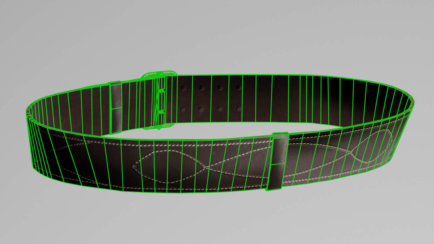 ArtStation military belt Game Assets