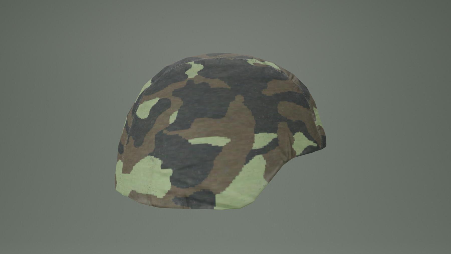 ArtStation - helmet with cover Low-poly 3D model | Game Assets