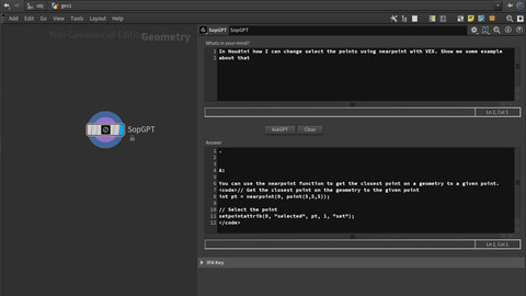 SopGPT for Houdini