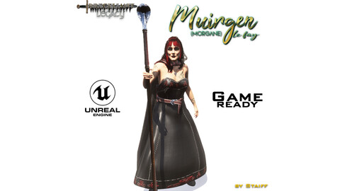 Muirgen alias Morgana Unreal 5 Character