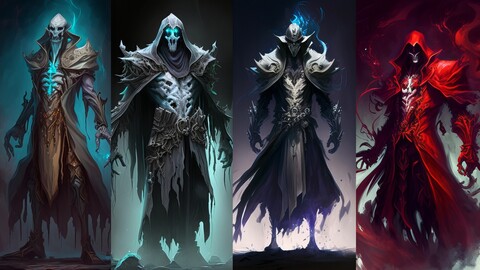 Rest in Peace: 100 Dead Dark Fantasy Characters in 4K
