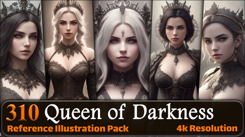 300 Queen of Darkness Reference Pack | 4K | v.6