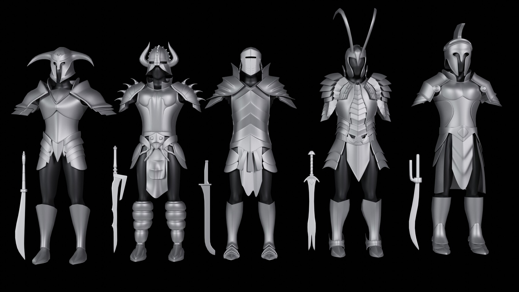 ArtStation 25 BODY ARMOR Basemeshvol1 Game Assets