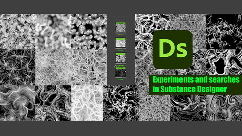 Substance Designer, FX-map node - experiments and searches