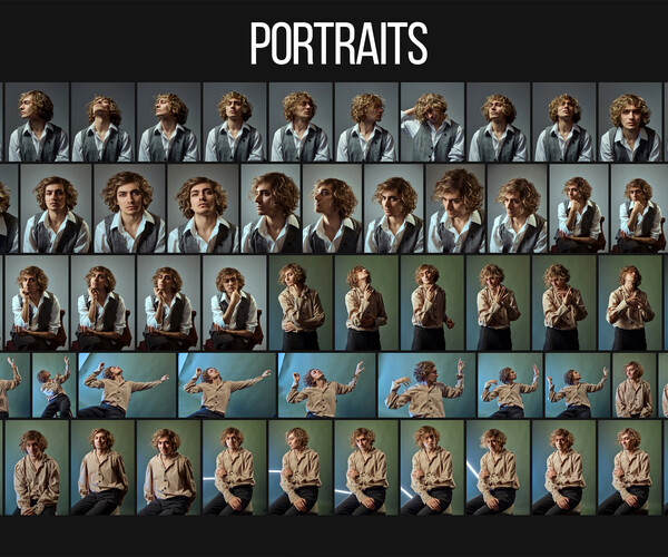 ArtStation - 690 Dramatic Male Poses Reference Pictures | Resources