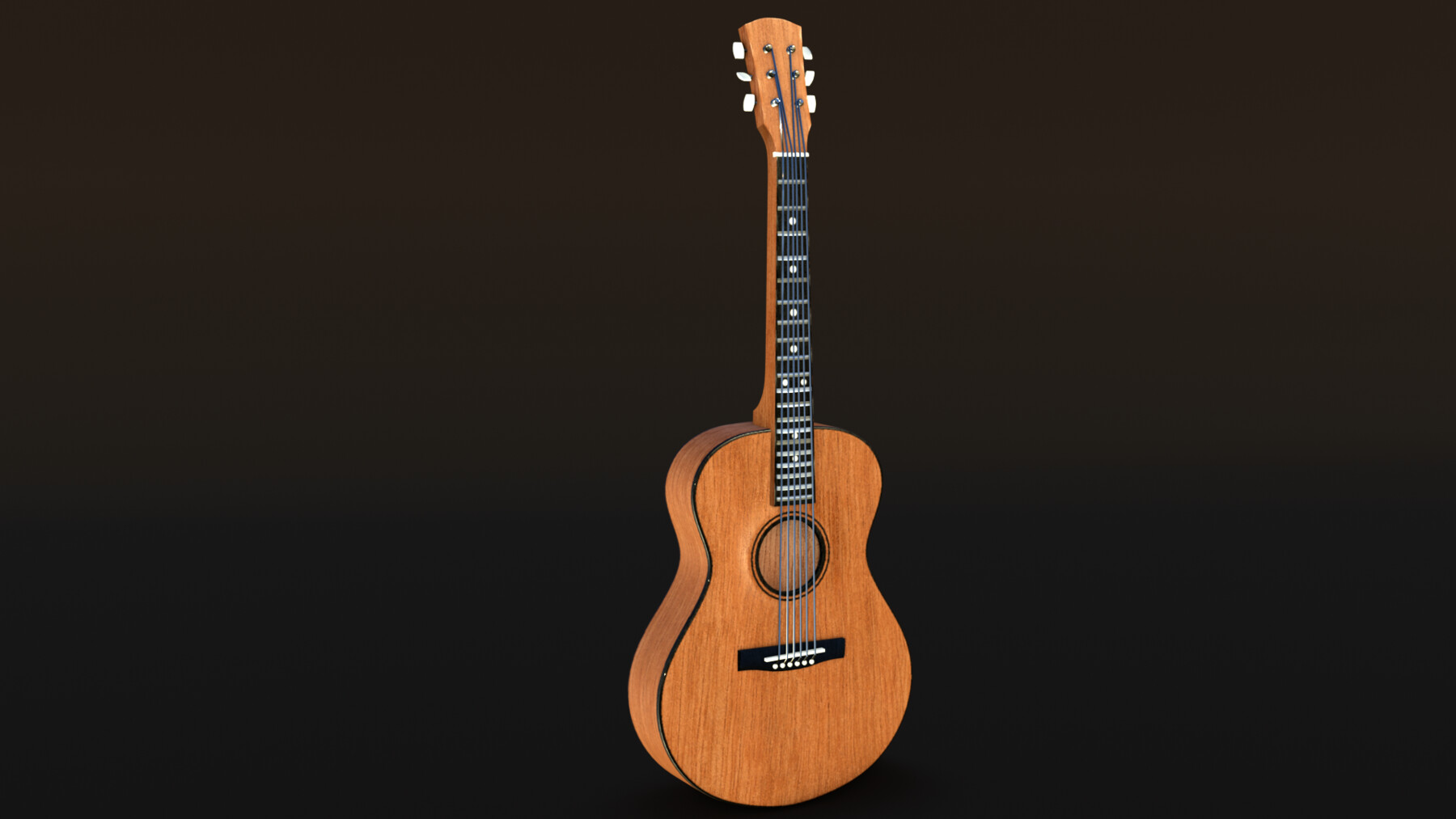ArtStation - Acoustic guitar | Game Assets