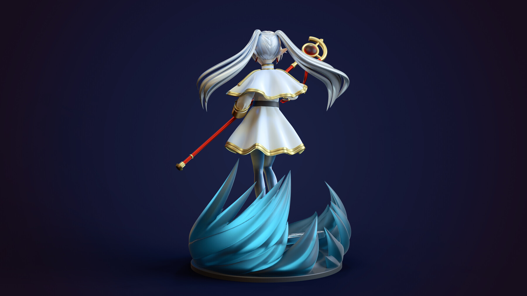 STL file FRIEREN: BEYOND JOURNEY'S END - AURA THE GUILLOTINE SCALE 🔚・3D  printable model to download・Cults