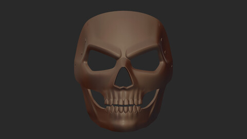 New Call Of Duty Ghost Mask Printable Version STL High-Poly