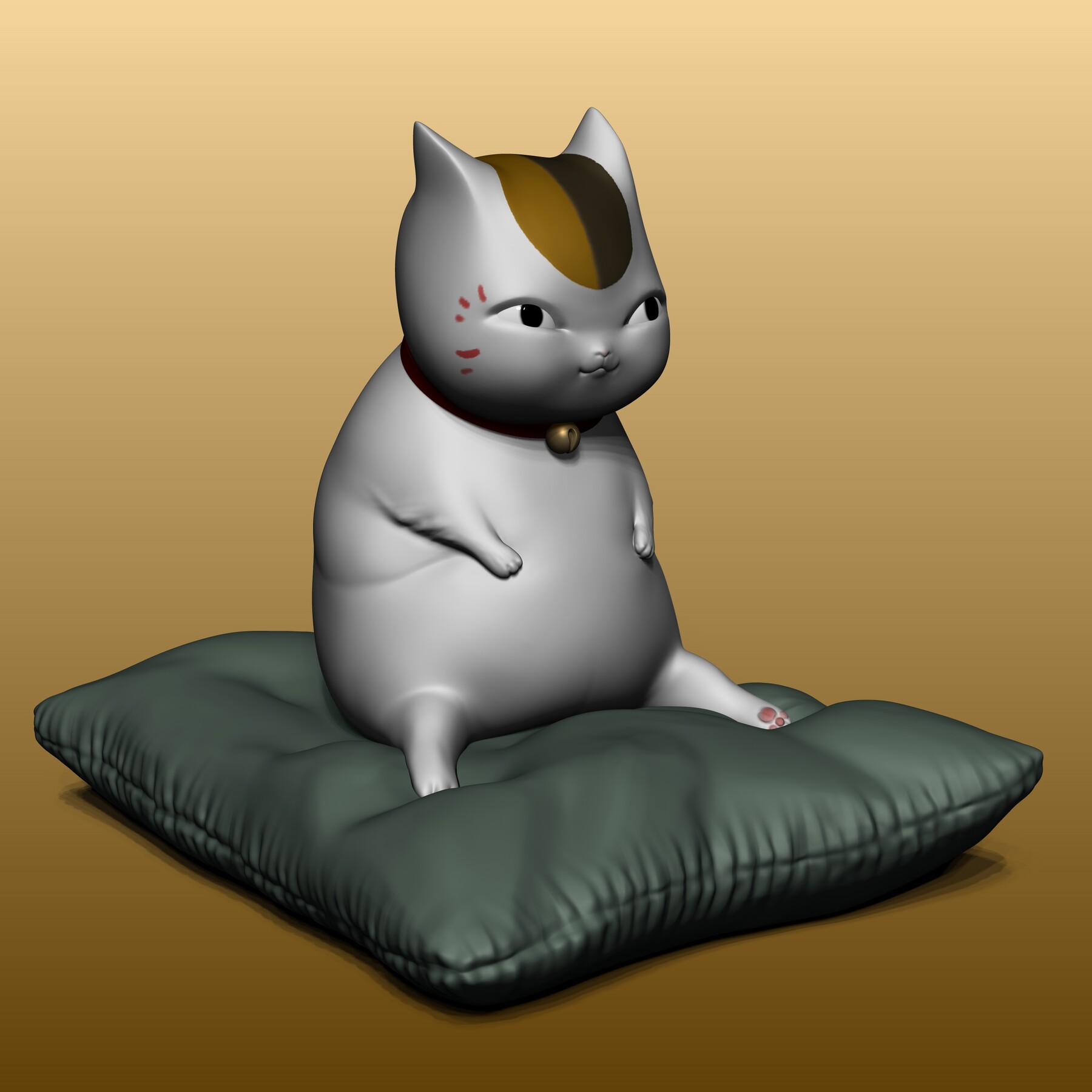 ArtStation - MADARA NYANKO-SENSEI for 3D printing | Resources