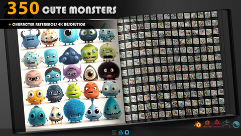 Mega Cute Monsters Collection