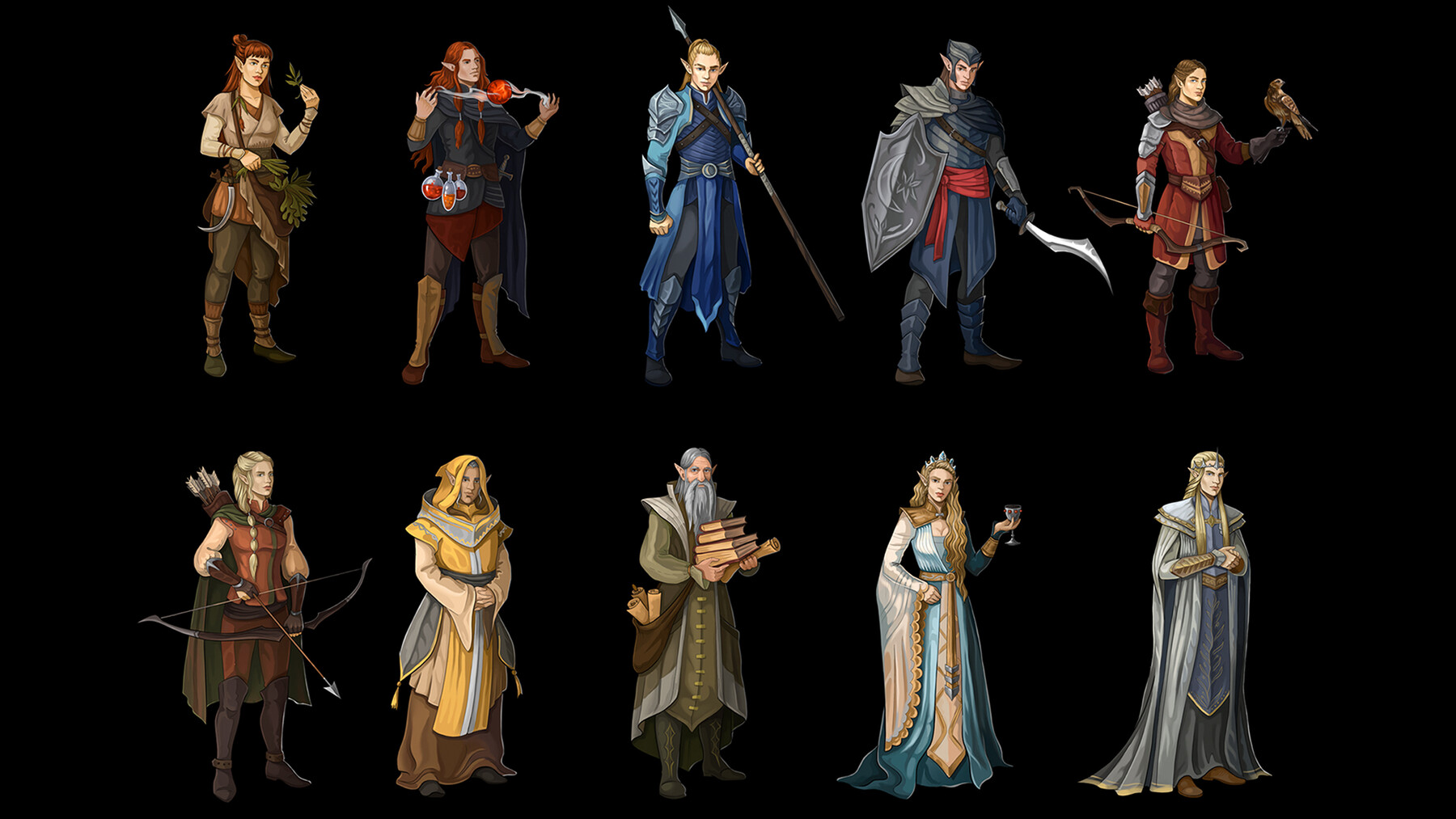 ArtStation - NPC characters | Game Assets