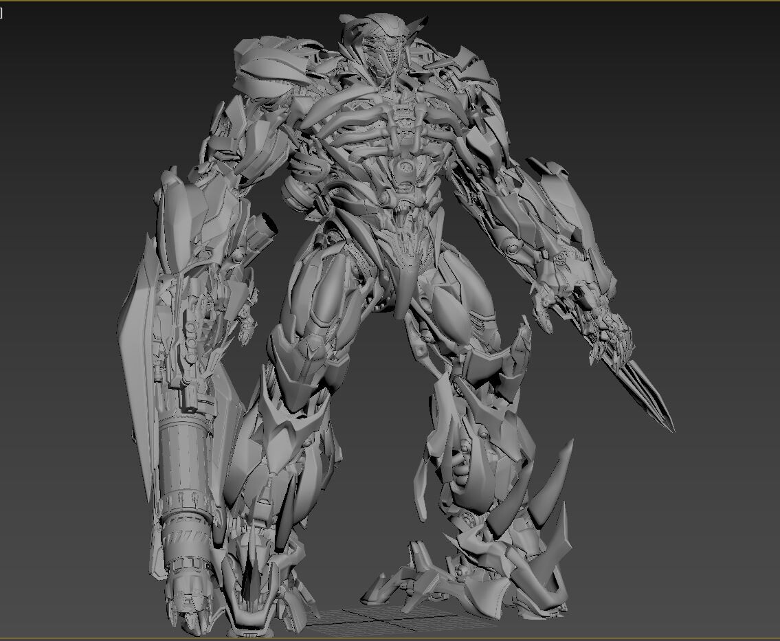 ArtStation - Rigged Transformers Shockwave 3d model | Resources