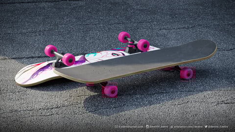 Realistic Skateboard