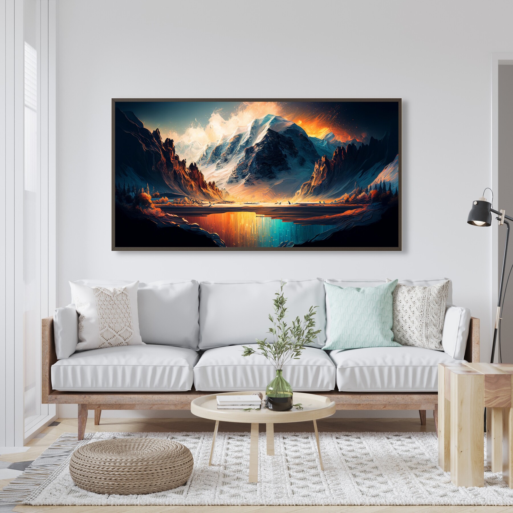 ArtStation - Wall Art Landscape, Home Decor Art, DIgital Abstract Art ...