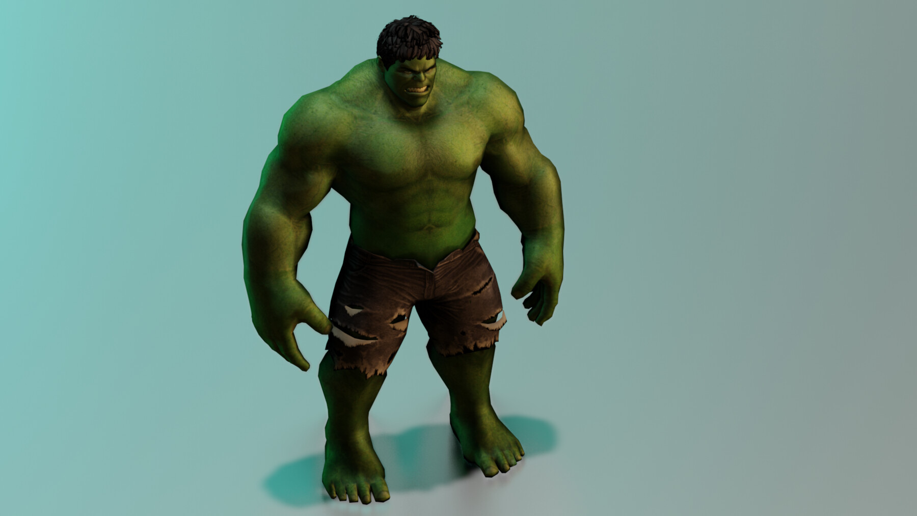 ArtStation - Hulk 3d model | Game Assets