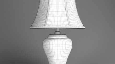3D HANA TABLE LAMP V-Ray mode