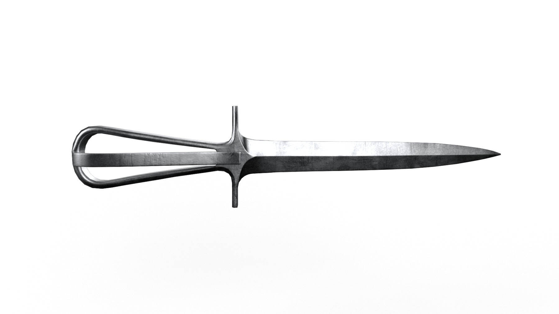 ArtStation French Nail Trench Knife Game Assets