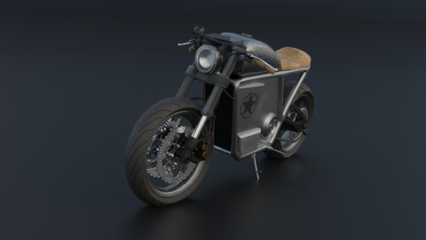 Bike | Motorbike 3D model | Realistic Textured file | Download Now