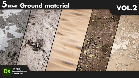 5 sbsar Ground material VOL.2