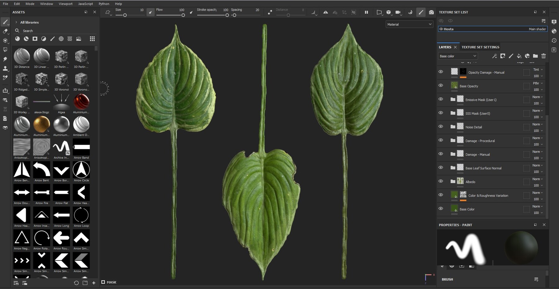 ArtStation - Foliage Study - Project files (UE5, Substance Painter ...