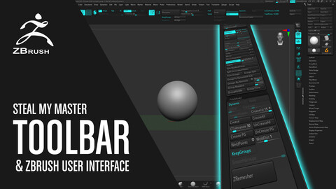 Zbrush Master Toolbar & UI