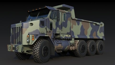 Oshkosh M1070 Military Dump Truck
