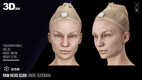 Raw Head Scan | Angie Goodman