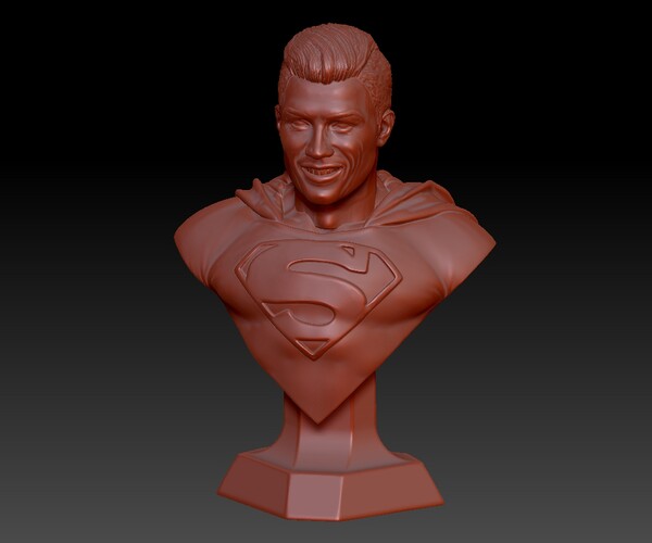 ArtStation - Superman Ronaldo Bust | Resources