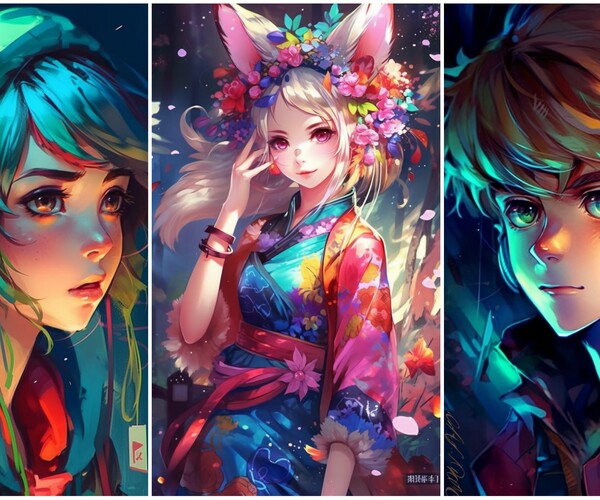 ArtStation - +330 Anime Portrait Cartoon Art (4k) | Artworks