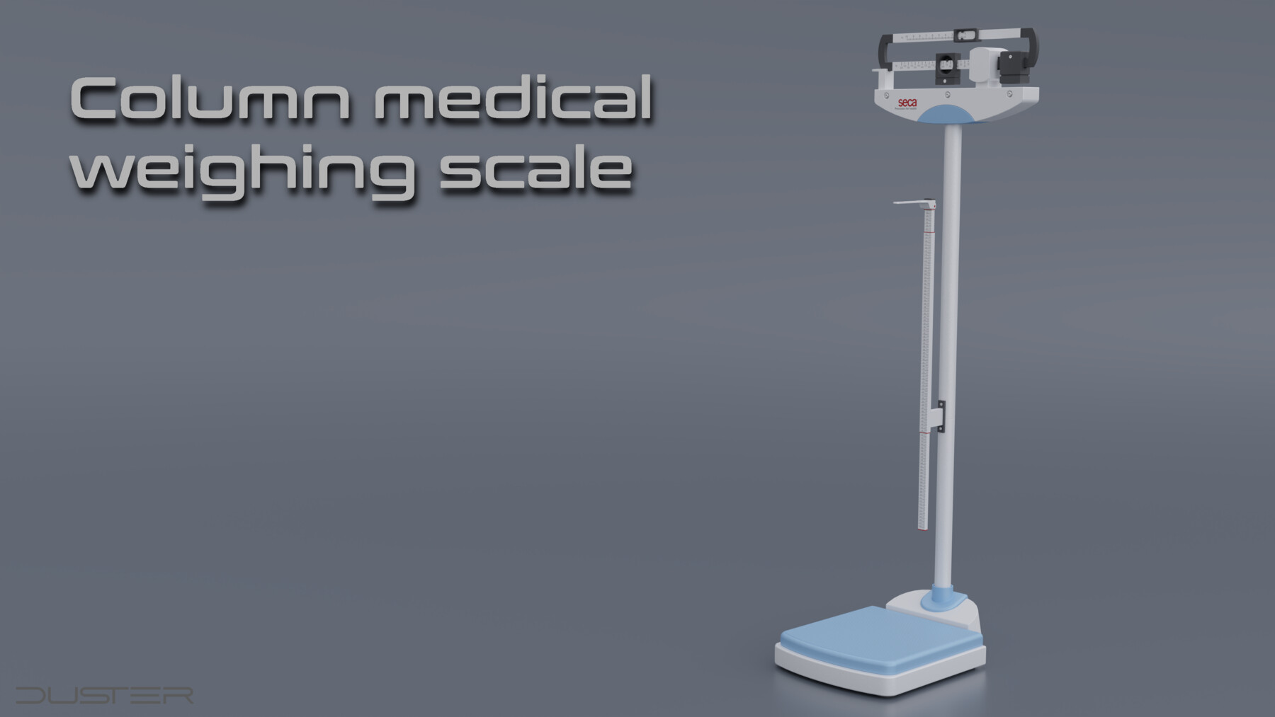 ArtStation - Column Medical Weighing Scale